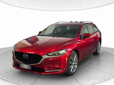 Usata Mazda 6 Exclusive 184 CV (135 kW) 2020 Rosso Station wagon