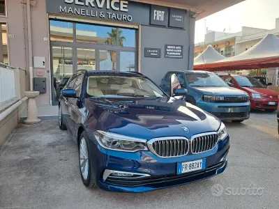 Usata BMW 520 Luxury Line 190 CV (139 kW) 2018 Bluazzurro Station wagon