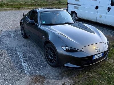Usata Mazda MX5 Inclusive 184 CV (135 kW) 2021 Grigio Cabrio