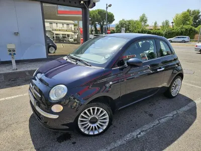 Usata Fiat 500 Lounge 101 CV (74 kW) 2011 Blu/azzurro Utilitaria
