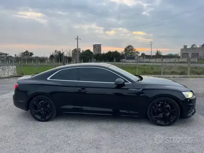 Usata Audi A5 190 CV (139 kW) 2020 Nero Coupé