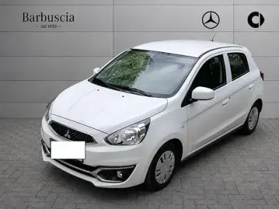 Usata Mitsubishi Space Star 71 CV (52 kW) 2020 Bianco Utilitaria