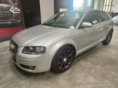 Usata Audi A3 S-Line 170 CV (125 kW) 2006 Grigio Utilitaria