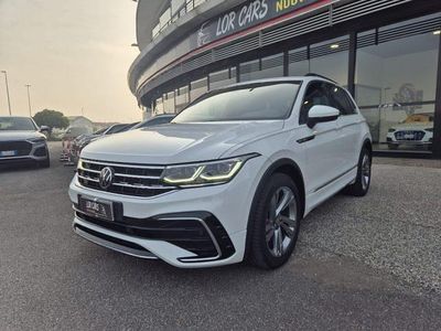 Usata VW Tiguan R-line 150 CV (110 kW) 2022 Bianco SUV