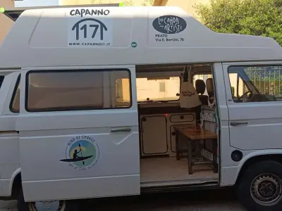 Usata VW T3 30 CV (22 kW) 1982 Bianco Furgone
