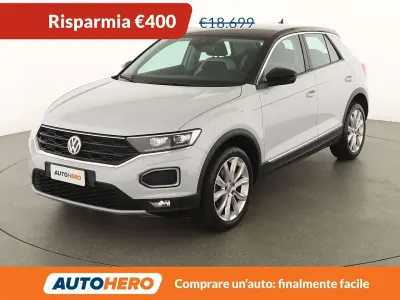 Usata VW T-Roc Advance 116 CV (85 kW) 2020 Argento SUV