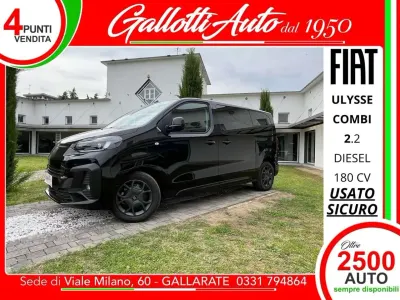 Uusi Fiat Ulysse S 131 kW (179 HP) 2025 Musta Tila-auto
