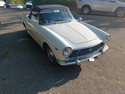 Usata Fiat 1500 70 CV (51 kW) 1965 Bianco Cabrio