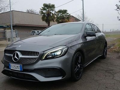 Usata Mercedes A200 AMG 136 CV (100 kW) 2016 Grigio Berlina