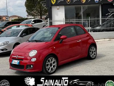 Usata Fiat 500S S 69 CV (50 kW) 2014 Rosso Utilitaria