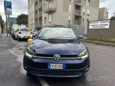 Usata VW Golf VII Trendline 86 CV (63 kW) 2017 Bluazzurro Berlina