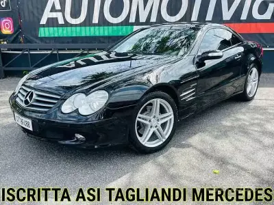 Brugt Mercedes SL350 245 HK (180 kW) 2004 Sort Cabriolet