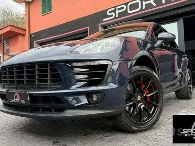 Usata Porsche Macan 250 CV (183 kW) 2016 Blu SUV