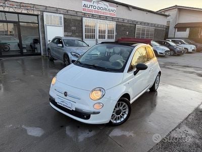 Usata Fiat 500C 69 CV (50 kW) 2013 Bianco Cabrio