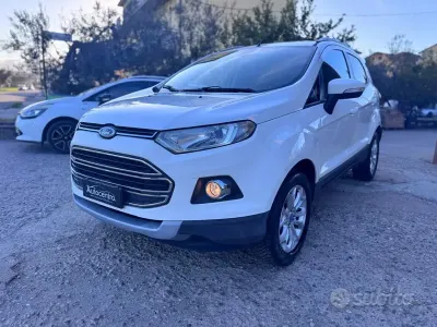 Usata Ford Ecosport Titanium 95 CV (69 kW) 2016 Bianco SUV