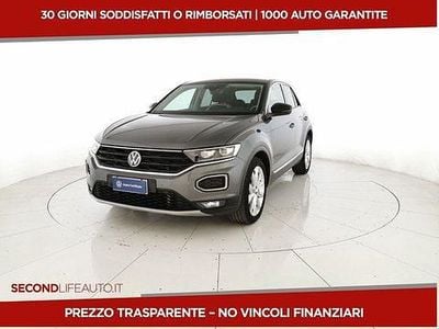 Usata VW T-Roc Advance 150 CV (110 kW) 2021 Grigio SUV