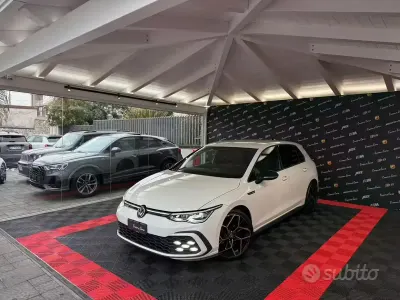 Usata VW Golf VIII GTD 200 CV (147 kW) 2021 Bianco Berlina