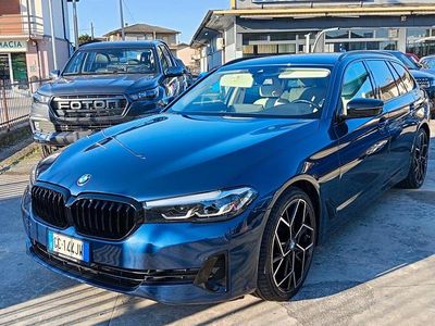 Usata BMW 520 Luxury Line 190 CV (139 kW) 2020 Blu Station wagon