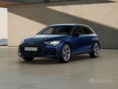 Nuova Audi A3 Advanced Plus 150 CV (110 kW) 2025 Blu Berlina