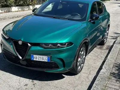 Usata Alfa Romeo Tonale Edizione Speciale 131 CV (96 kW) 2022 Verde SUV