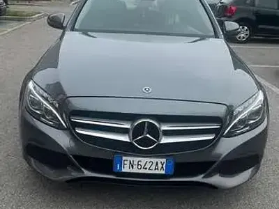 Usata Mercedes C220 170 CV (125 kW) 2018 Grigio Station wagon