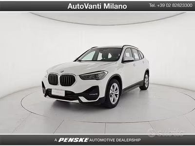 Usata BMW X1 Advantage 220 CV (161 kW) 2021 Bianco SUV