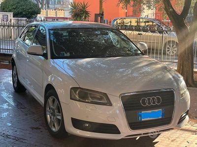 Usata Audi A3 105 CV (77 kW) 2009 Bianco Utilitaria