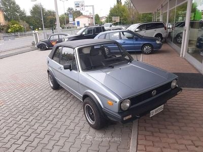 Usata VW Golf Cabriolet 50 CV (36 kW) 1983 Blu/azzurro Cabrio