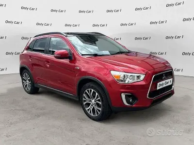 Usata Mitsubishi ASX Intense 114 CV (83 kW) 2015 Rosso SUV