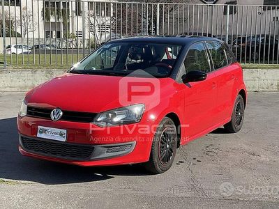 Usata VW Polo Trendline 60 CV (44 kW) 2010 Rosso Utilitaria