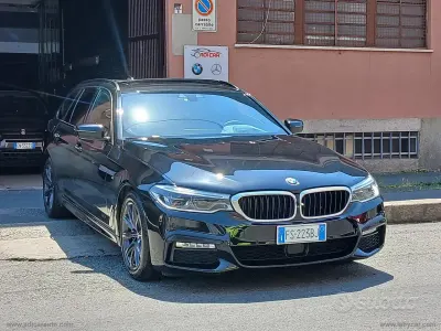 Usata BMW 525 M Sport 231 CV (169 kW) 2018 Nero Station wagon
