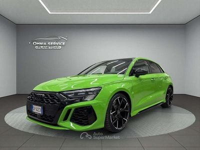 Usata Audi RS3 400 CV (294 kW) 2024 Verde Berlina