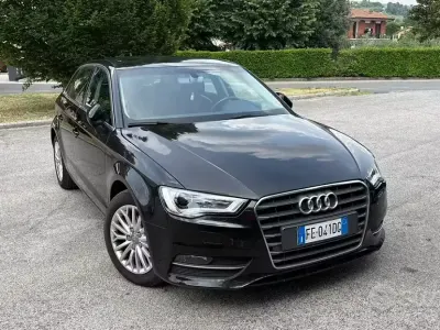 Usata Audi A3 Ambiente 110 CV (80 kW) 2016 Nero Berlina