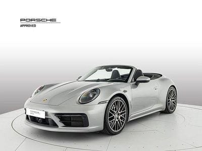 Usata Porsche 911 Carrera 4S Cabriolet 450 CV (330 kW) 2022 Argento Cabrio