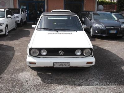 Usata VW Golf Cabriolet 73 CV (53 kW) 1990 Bianco Cabrio
