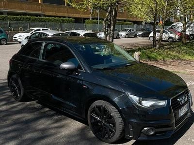 Usata Audi A1 S-Line 86 CV (63 kW) 2014 Nero Utilitaria