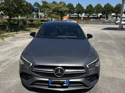 Usata Mercedes CLA35 AMG AMG 306 CV (225 kW) 2020 Grigio Coupé