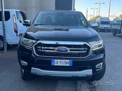 Usata Ford Ranger Limited 170 CV (125 kW) 2020 Nero Pick-up