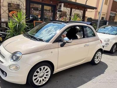Usata Fiat 500 2018 Bianco Cabrio