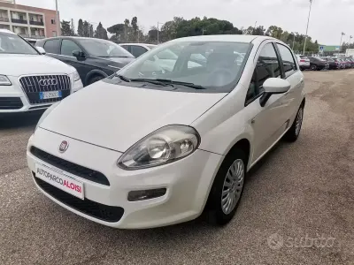 Usata Fiat Punto Pop 75 CV (55 kW) 2013 Bianco Utilitaria