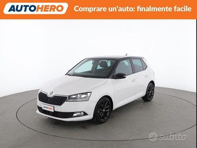 Usata Skoda Fabia 95 CV (69 kW) 2021 Bianco Berlina