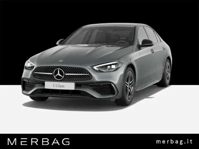 Nuova Mercedes C200 Advanced 200 CV (147 kW) 2025 Argento Berlina