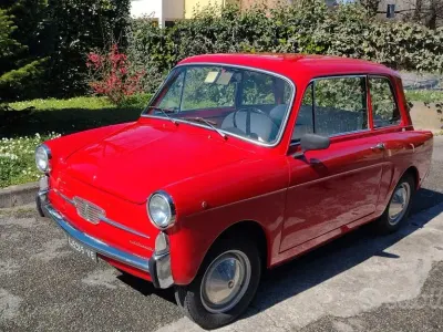 Usata Autobianchi Bianchina 1960 Rosso Utilitaria