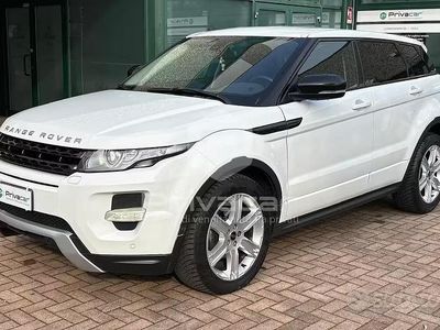 Usata Land Rover Range Rover evoque Dynamic 150 CV (110 kW) 2012 Bianco SUV