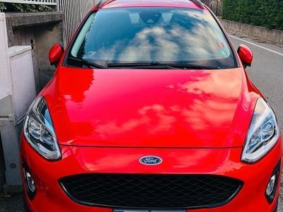 Usata Ford Fiesta 86 CV (63 kW) 2019 Rosso Utilitaria