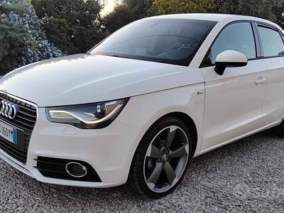 Usata Audi A1 S-Line 86 CV (63 kW) 2014 Bianco Utilitaria