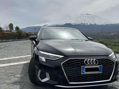 Usata Audi A3 Advanced 116 CV (85 kW) 2021 Nero Berlina
