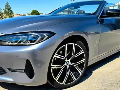 Usata BMW 420 Sport Line 184 CV (135 kW) 2022 Grigio Cabrio