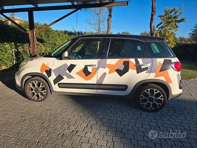 Usata Fiat 500L Trekking 85 CV (62 kW) 2014 Bianco Monovolume