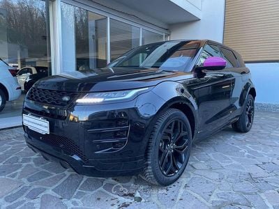 Usata Land Rover Range Rover evoque R-Dynamic 163 CV (119 kW) 2021 Santorini black SUV